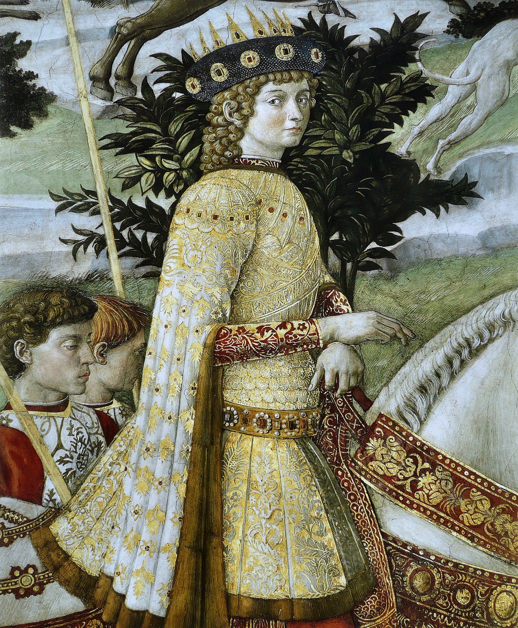 La procesión del Rey más joven de Benozzo Gozzoli