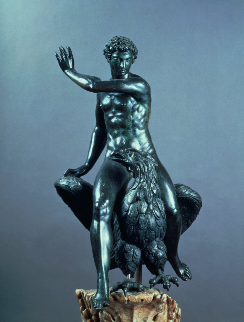 Ganimedes (bronce) de Benvenuto Cellini