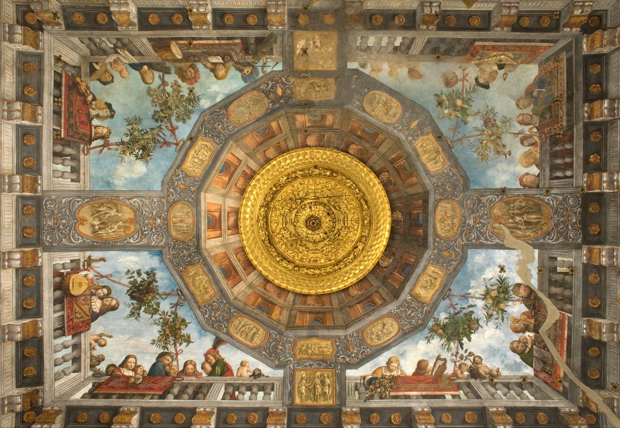 Fresco de la Sala del Tesoro de Benvenuto Tisi da Garofalo