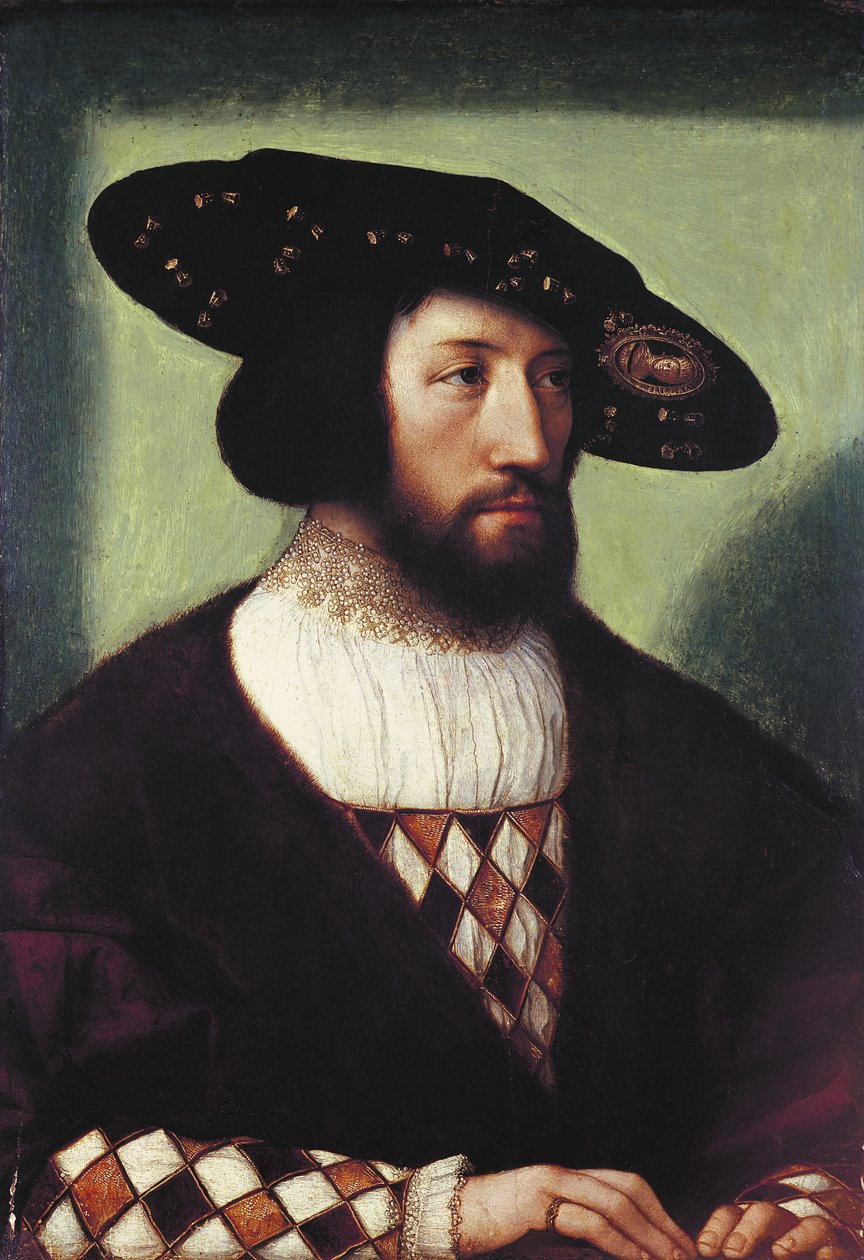 Retrato de Kristian II (1481-1559) de Bernard van Orley