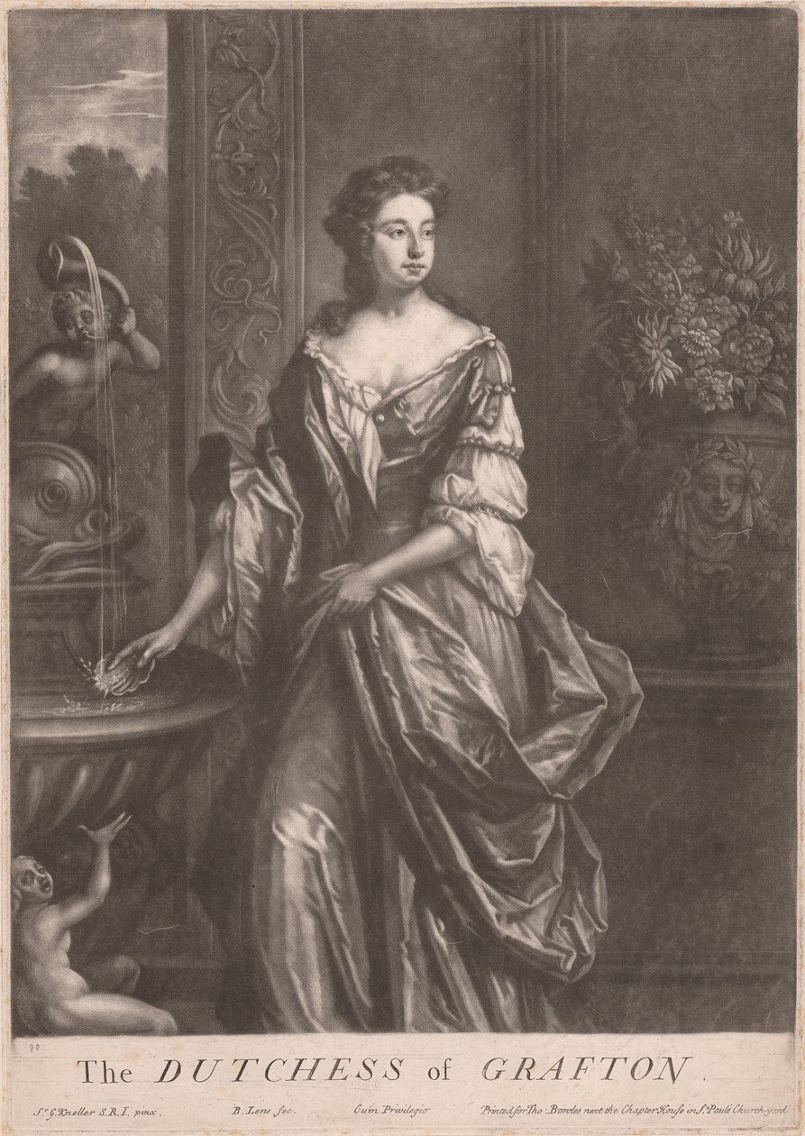 La duquesa de Grafton de Bernard Lens