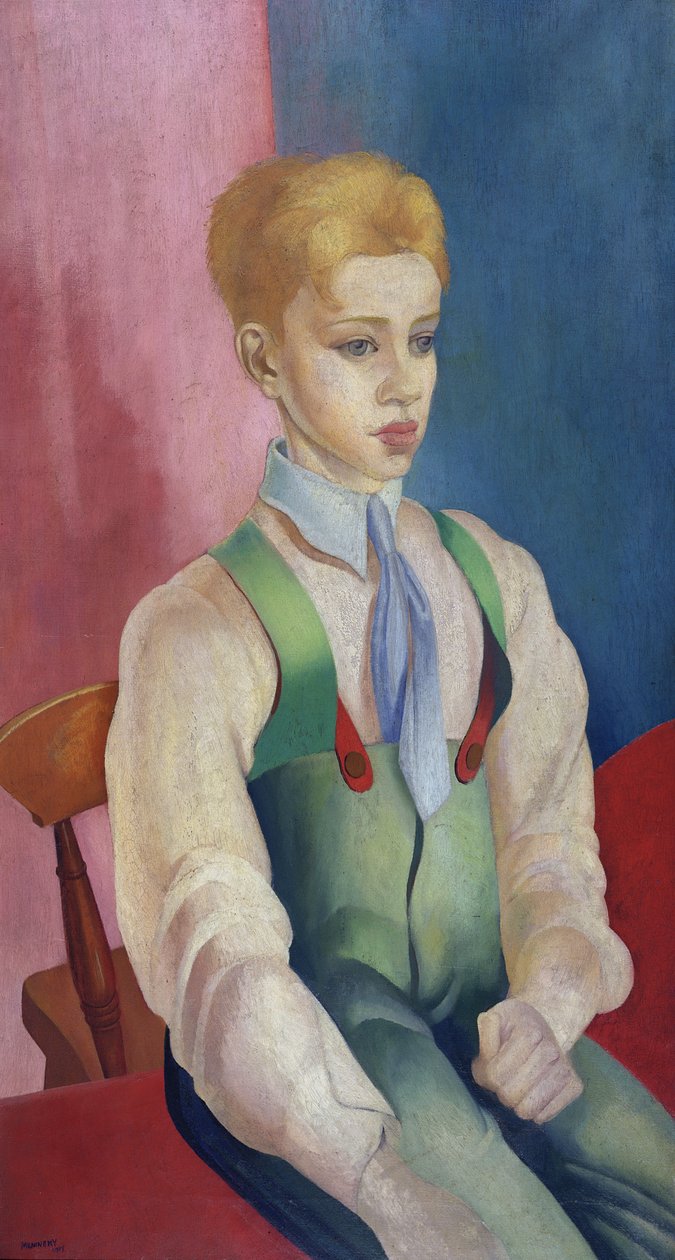 Retrato de un niño de Bernard Meninsky