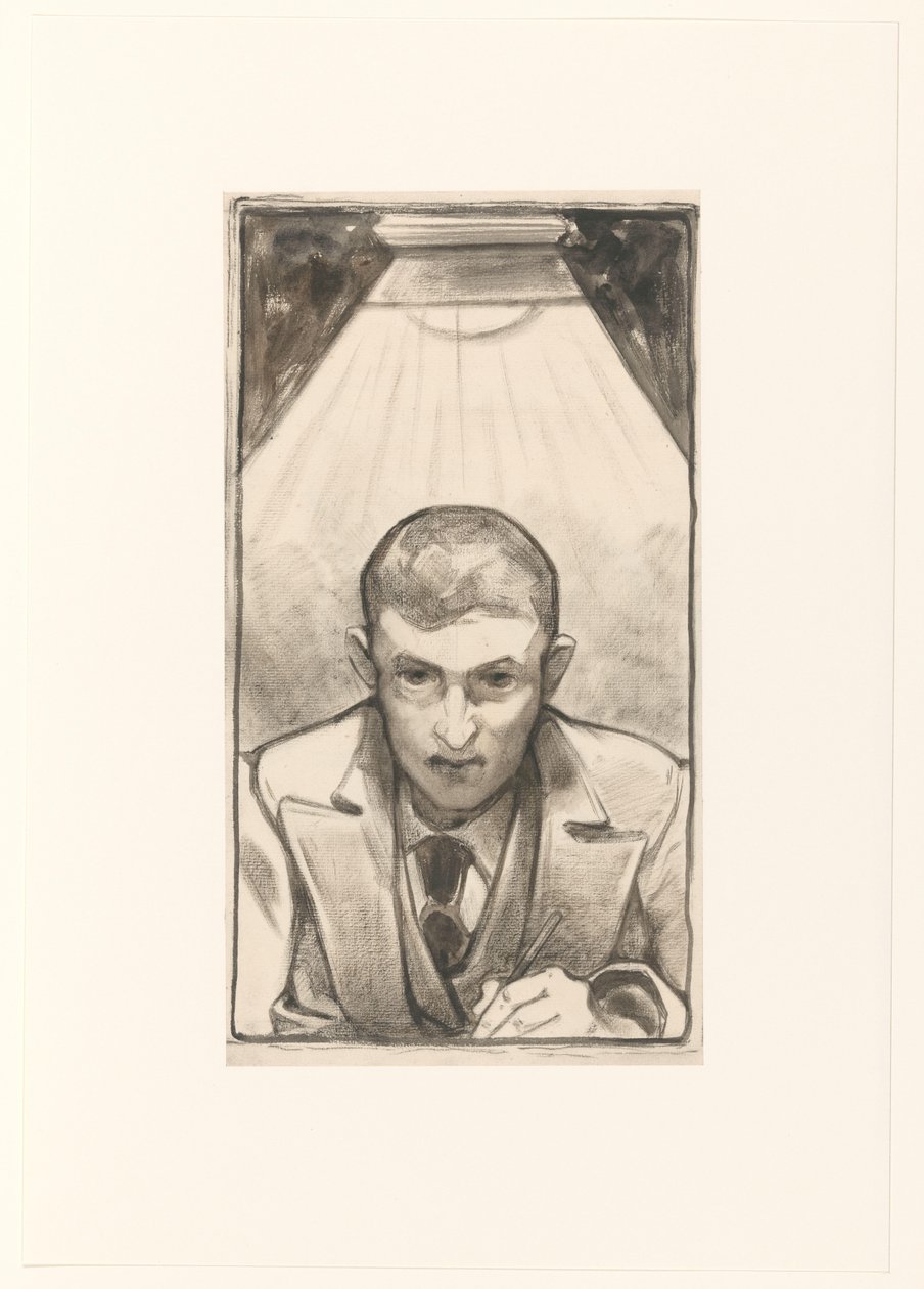 Autorretrato de Bernard Willem Wierink