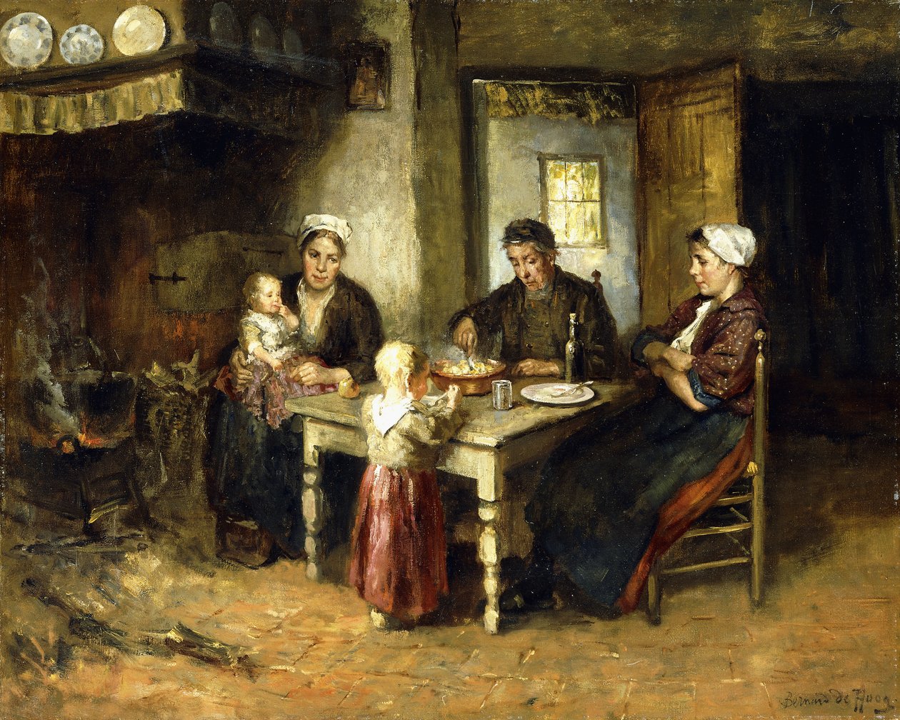 Cena de la tarde de Bernard de Hoog