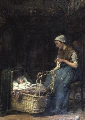 Cuidando al bebé de Bernard de Hoog