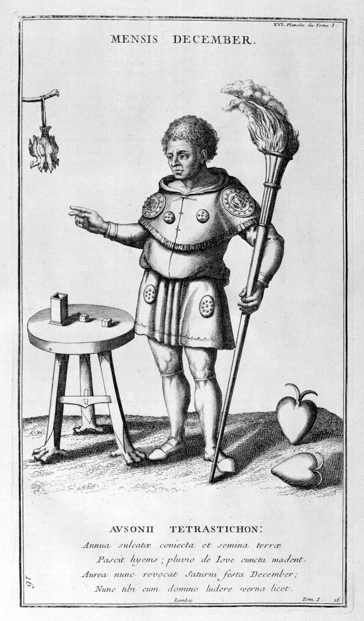 Una representación de diciembre, 1757 de Bernard de Montfaucon