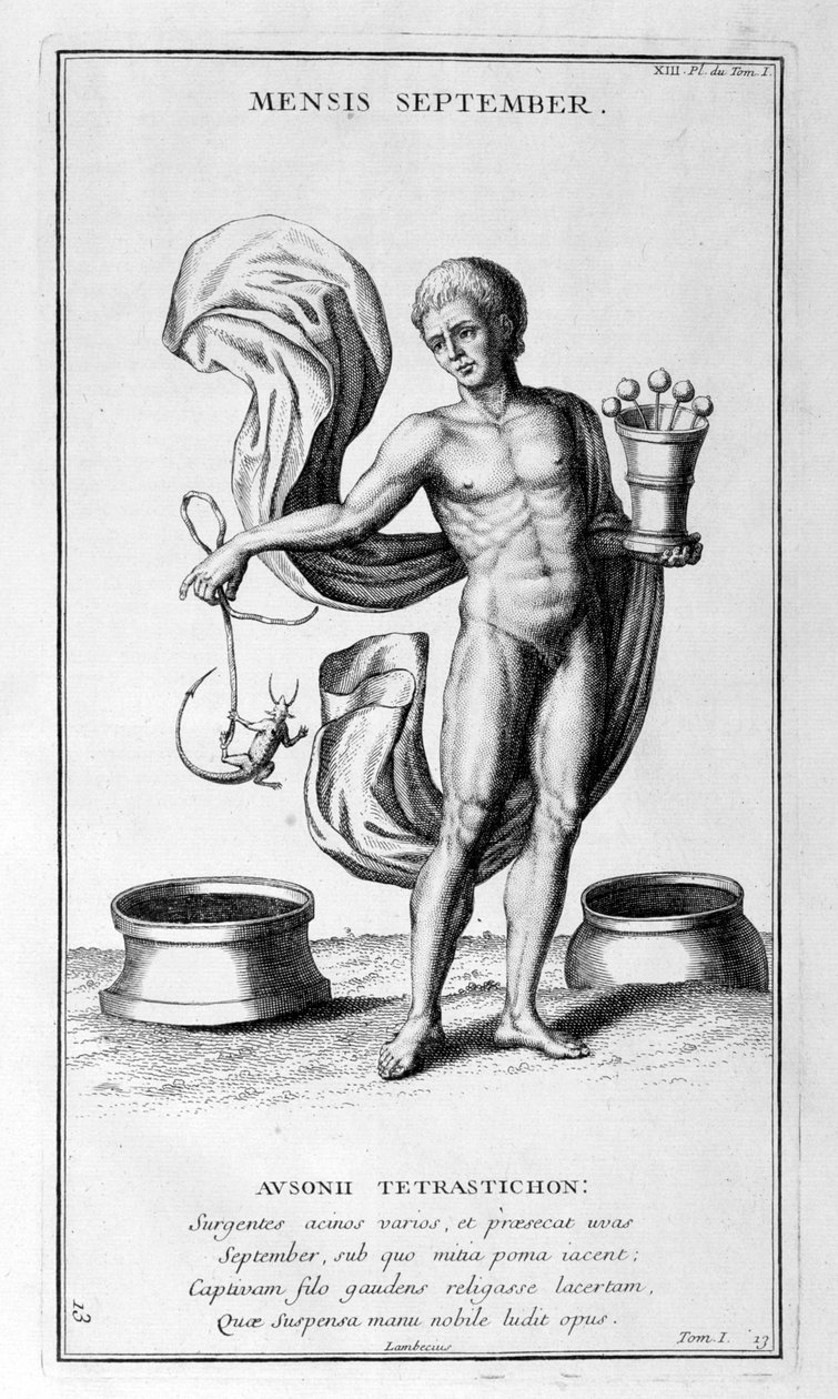 Una representación de septiembre de Bernard de Montfaucon
