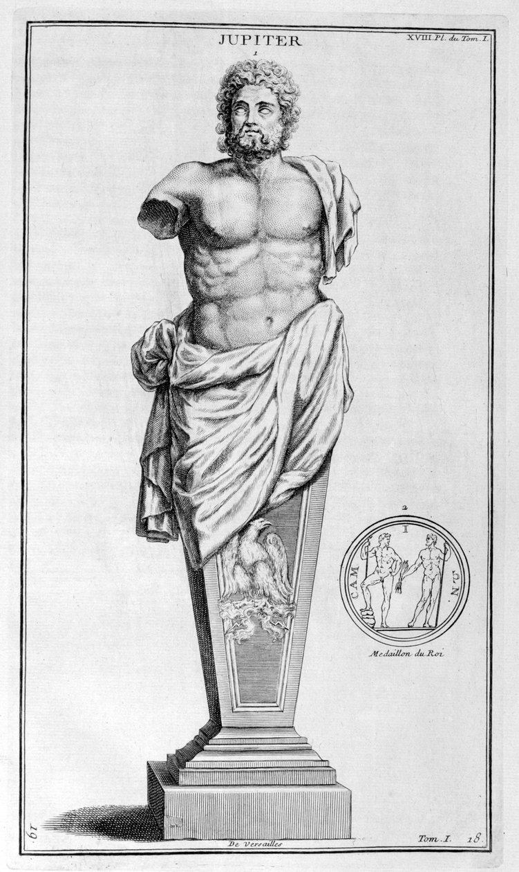 Júpiter, 1757 de Bernard de Montfaucon