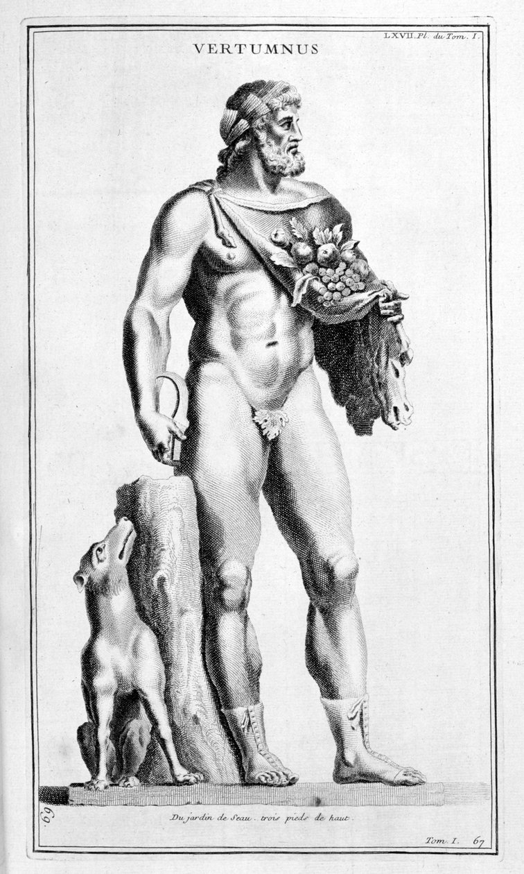 Vertumno, 1757 de Bernard de Montfaucon