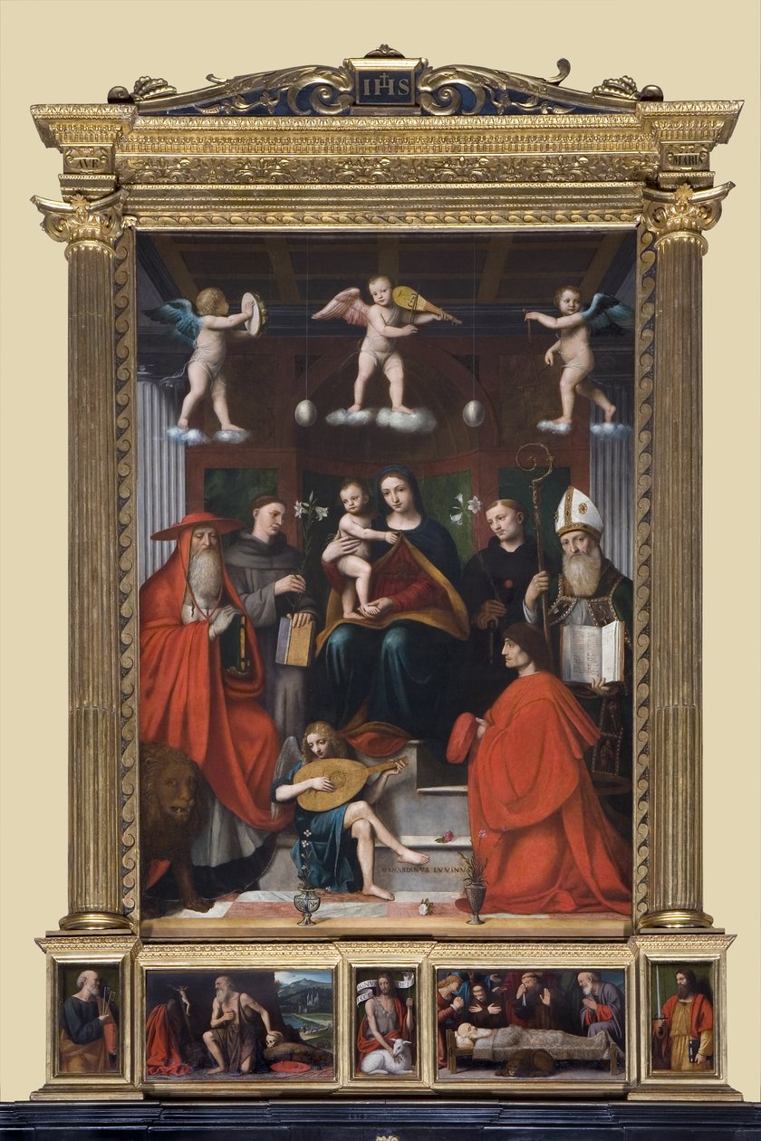 Santa Conversación, Pala Raimondi de Bernardino Luini