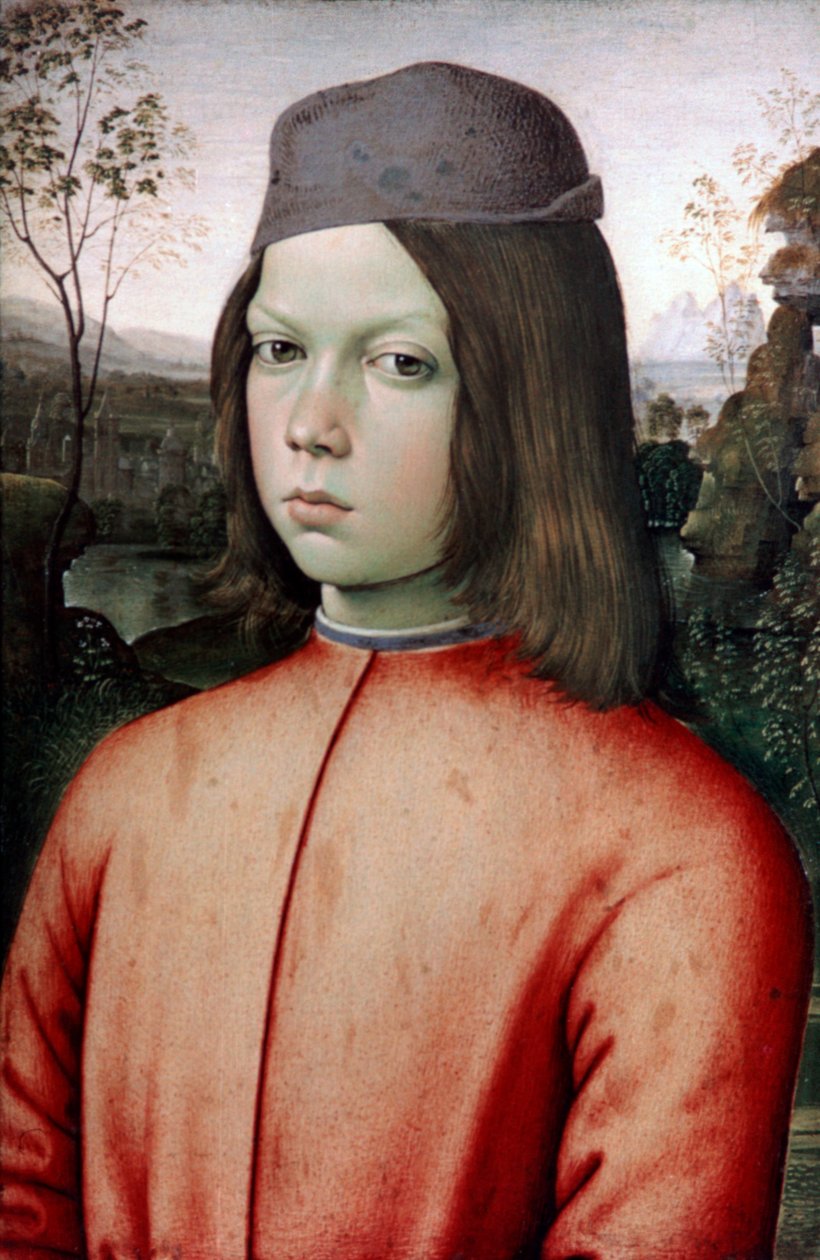 Retrato de un niño, c. 1480-1485 de Bernardino Pinturicchio