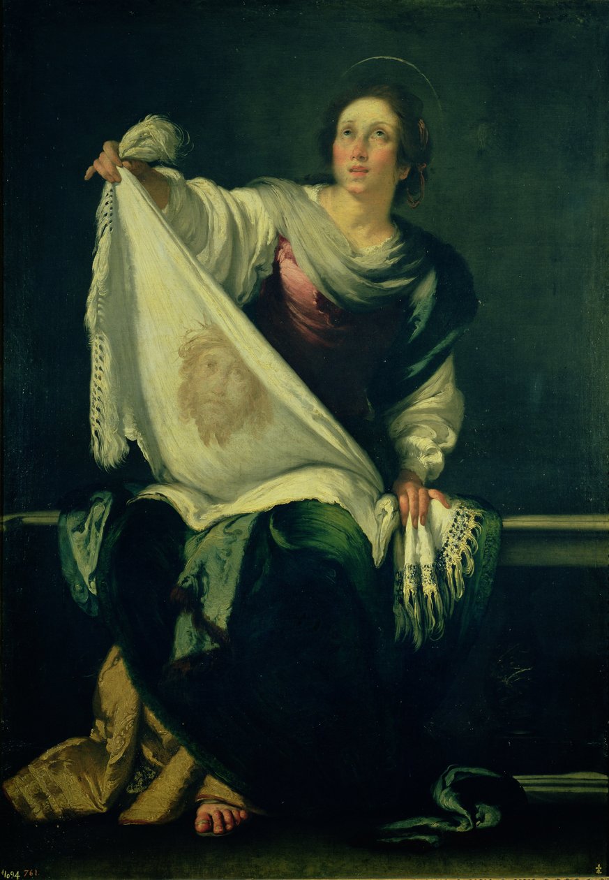Santa Verónica, 1625-30 de Bernardo Strozzi