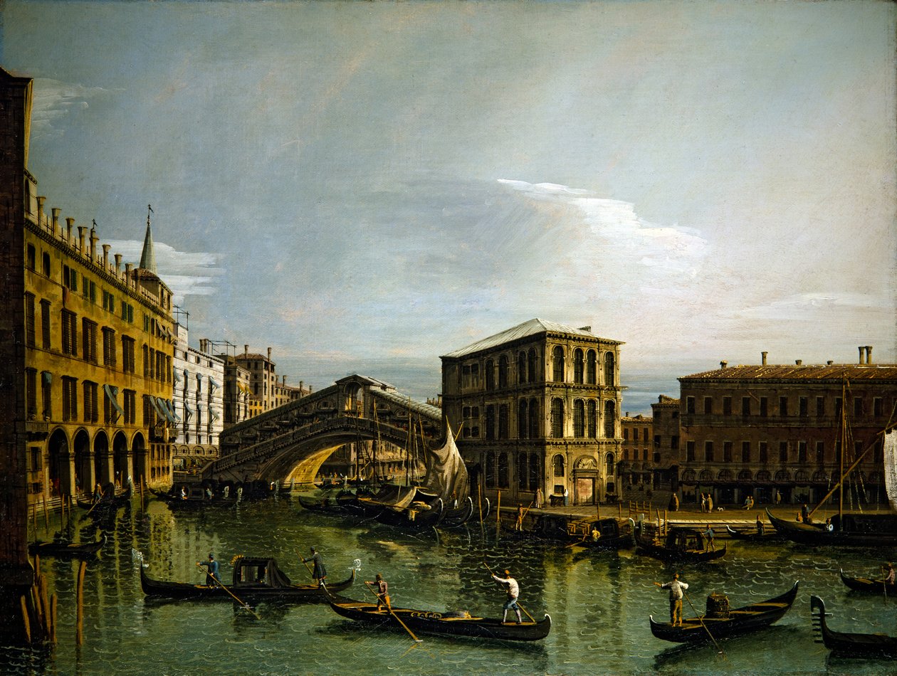 El Gran Canal de Venecia de Bernardo Bellotto