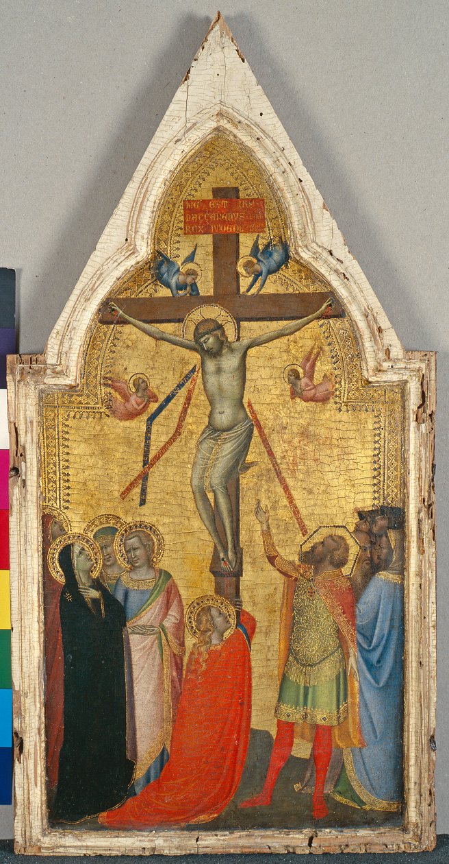 La Crucifixión, c.1340 de Bernardo Daddi