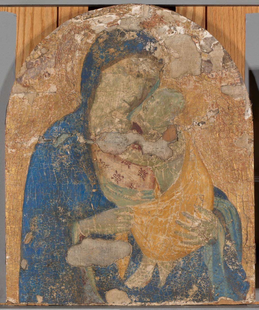 Virgen y niña de Bernardo Daddi