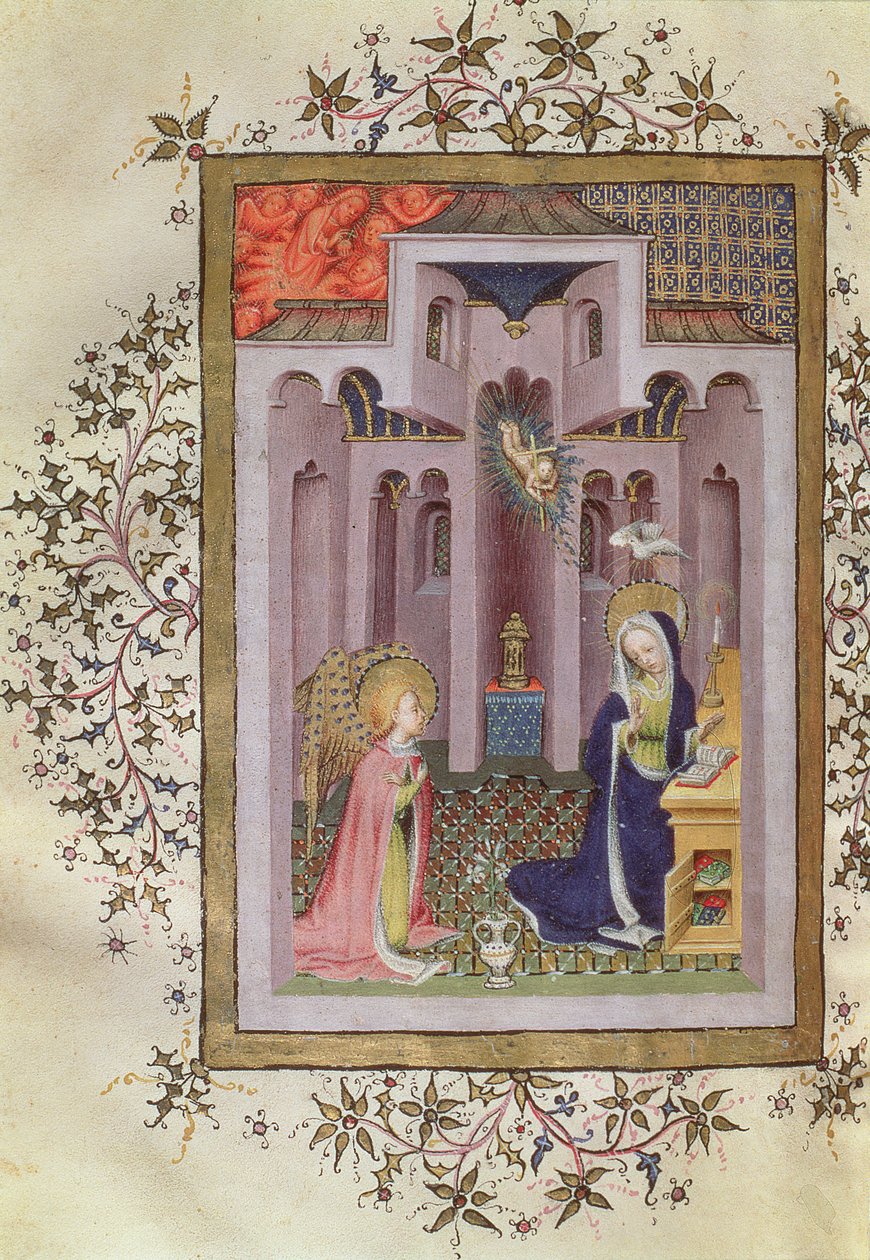 Anunciación de Bernardo Martorell