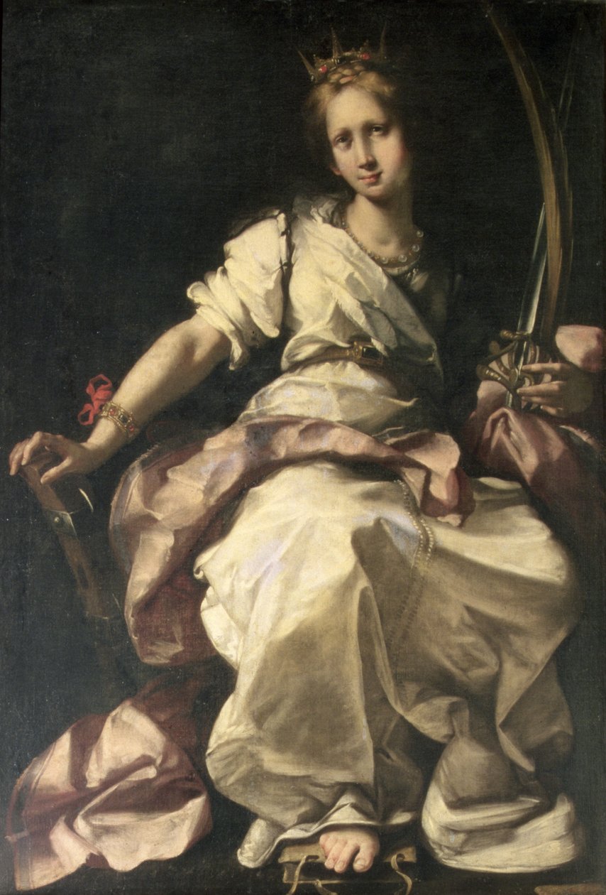 Santa Catalina de Alejandría de Bernardo Strozzi
