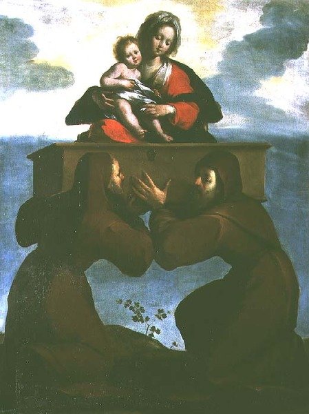 La Aparición de la Madonna Odigitria de Bernardo Strozzi