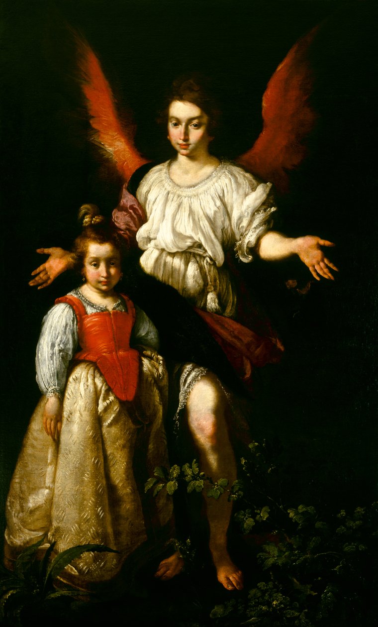 El Ángel Guardián de Bernardo Strozzi