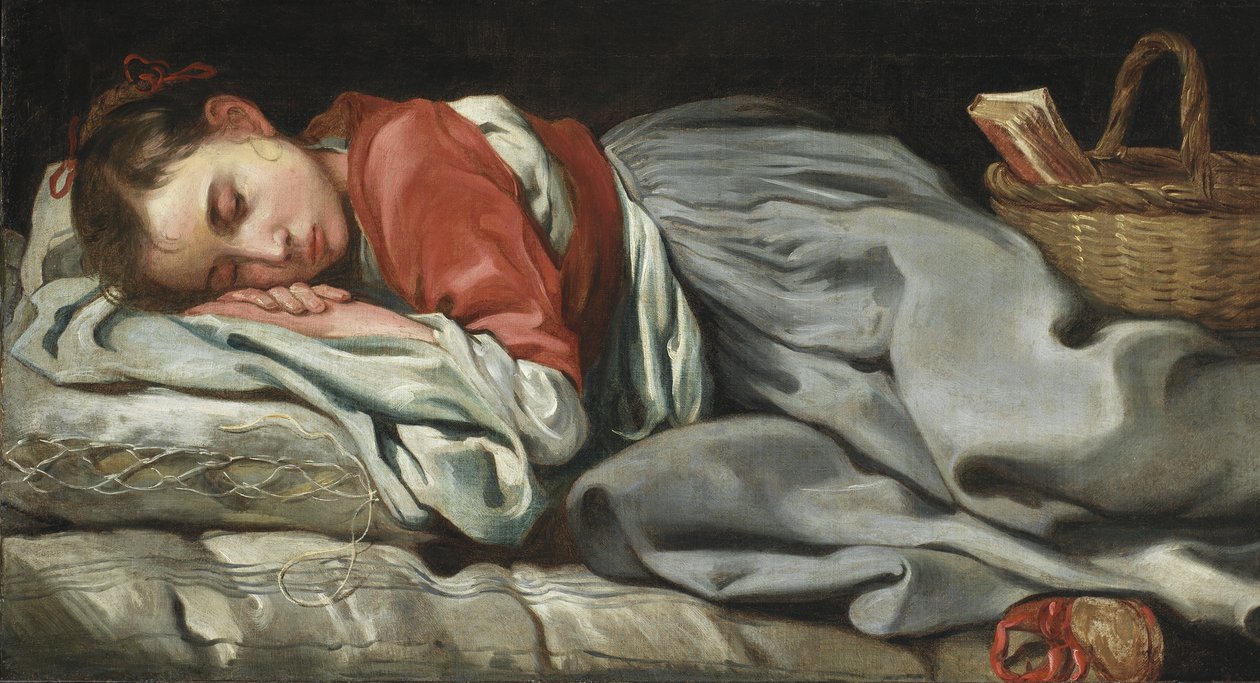 Niña Durmiendo de Bernardt Keil or Keyl