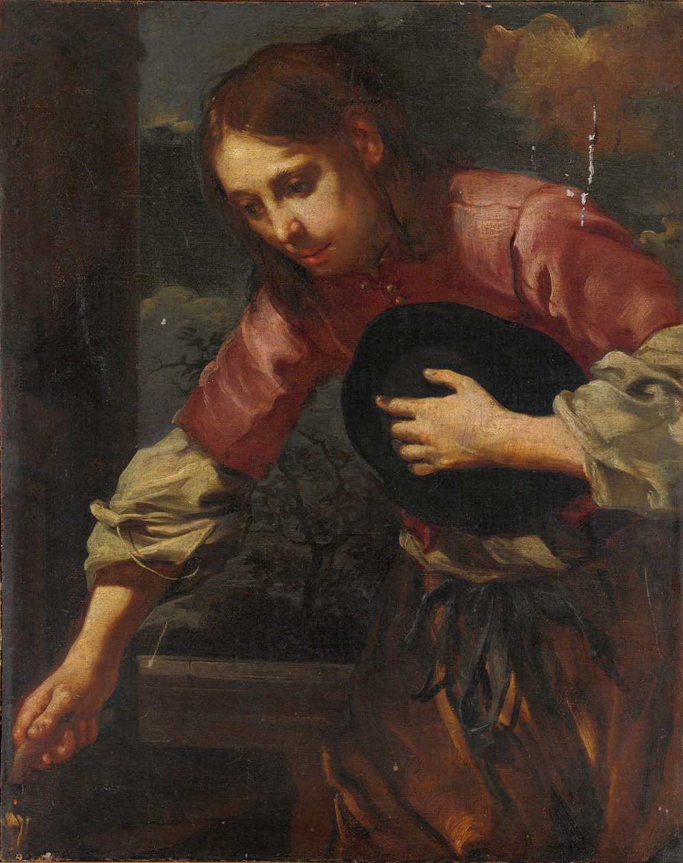 Niño con gorra de Bernhard Keil