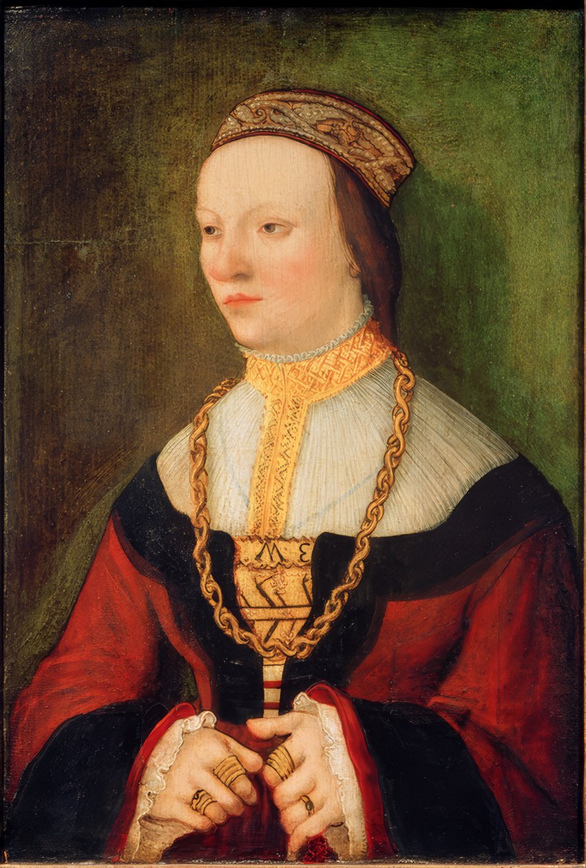 Retrato de una joven de Bernhard Strigel