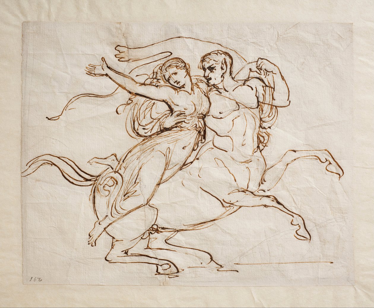 Neso y Deyanira de Bertel Thorvaldsen
