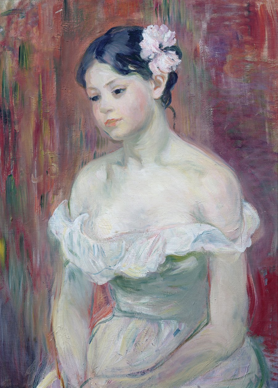 Una Joven, 1893 de Berthe Morisot