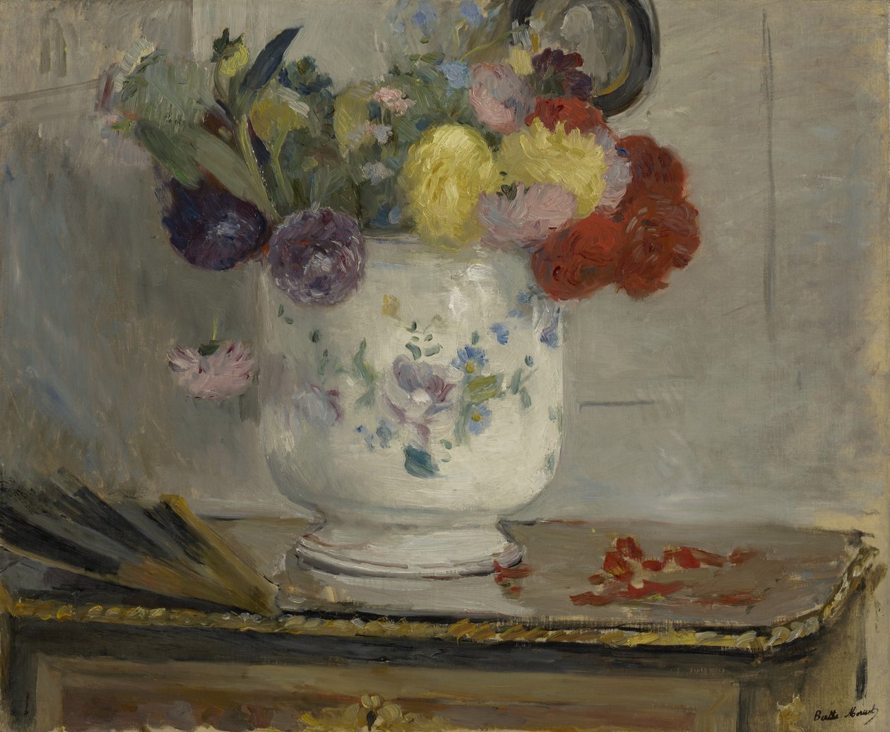 Dalias, 1876 de Berthe Morisot