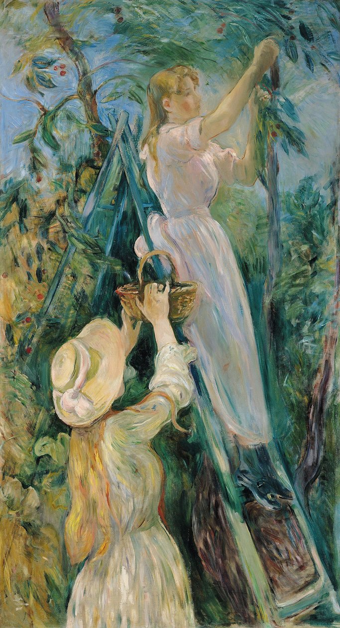 francés:  Le Cerisier de Berthe Morisot
