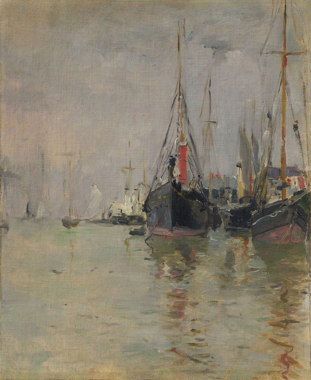 Alemán: Die Themse The Thames de Berthe Morisot