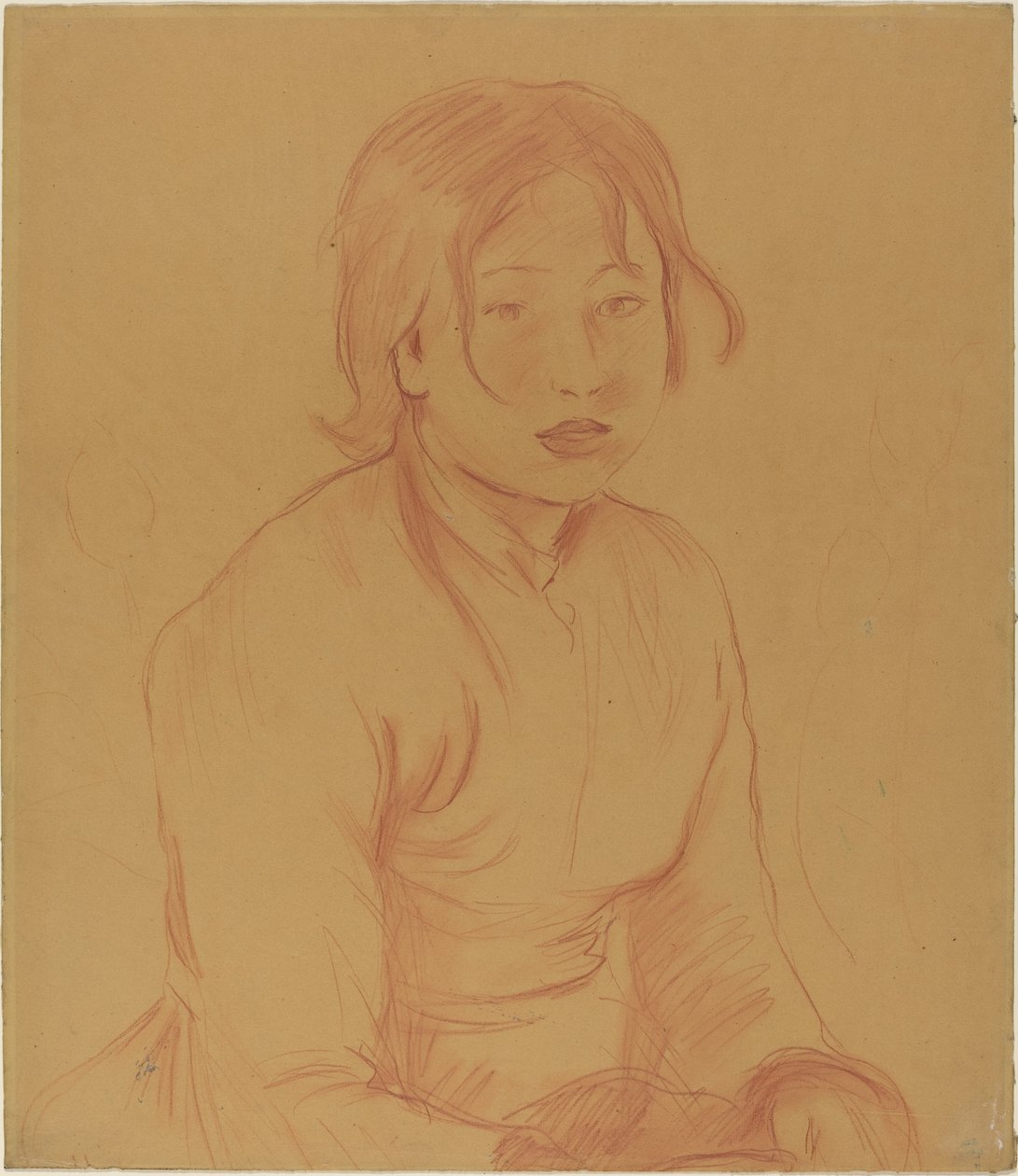 Chica Campesina de Berthe Morisot