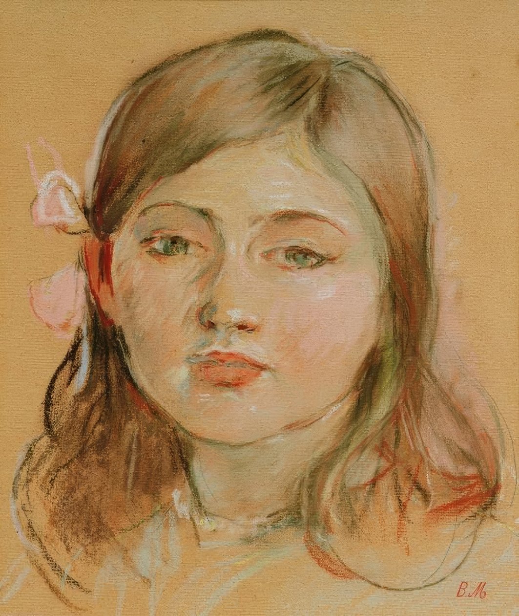Retrato de Julie de Berthe Morisot