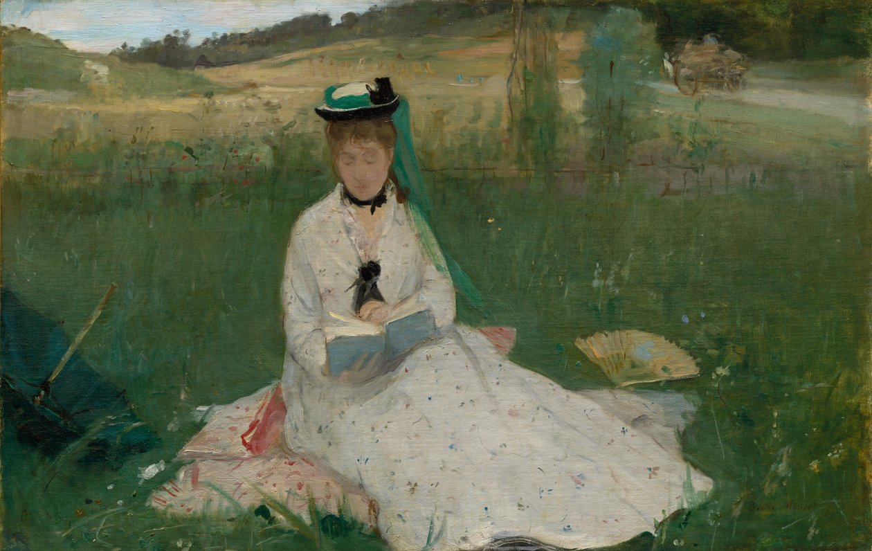Lectura, 1873 de Berthe Morisot