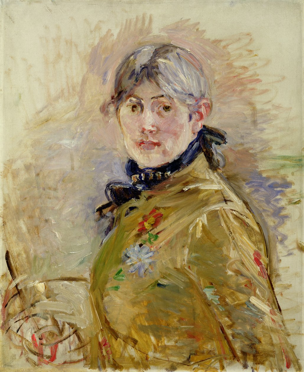 Autorretrato de Berthe Morisot
