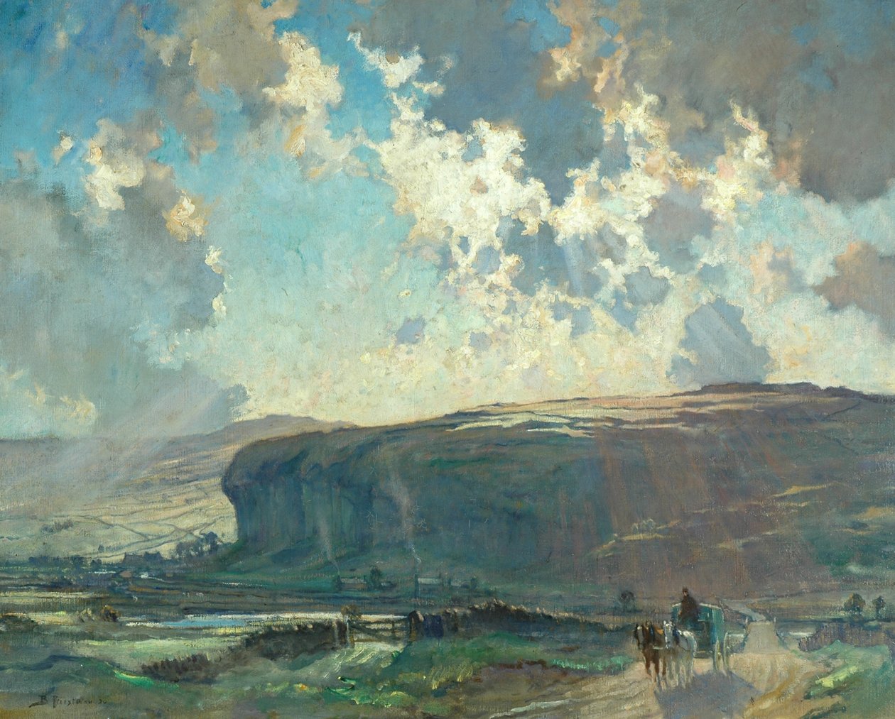 Correo de Su Majestad, Kilnsey Crag de Bertram Priestman