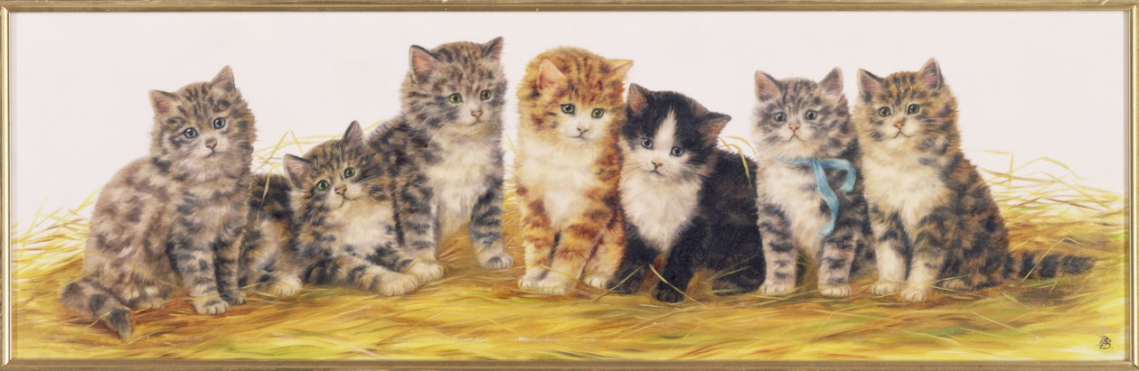 Siete gatitos de Bessie Bamber