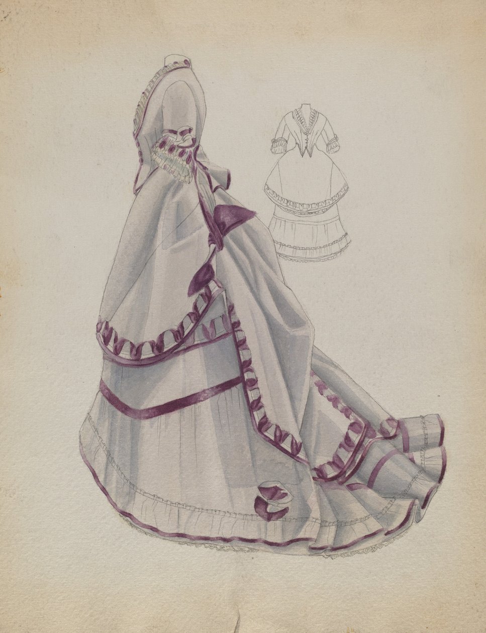 Vestido de Bessie Forman