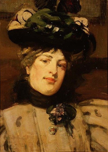 Retrato de una dama de Bessie MacNicol