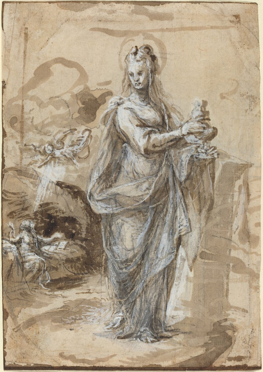 María Magdalena [recto] de Biagio Pupini