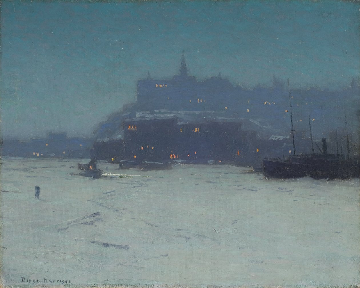 Quebec desde el Puerto de Lowell Birge Harrison