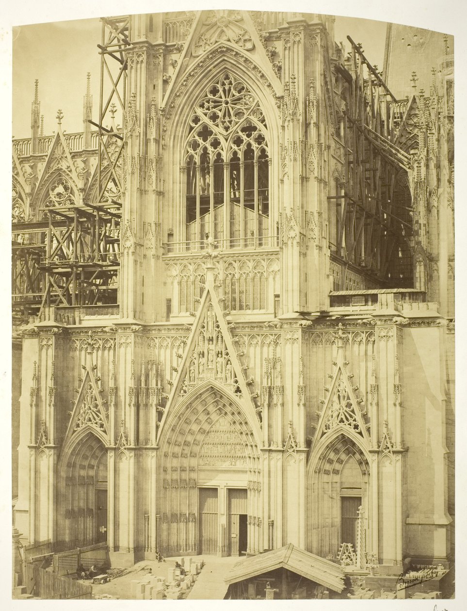 Catedral de Colonia, Transepto Sur de Bisson Freres Studio
