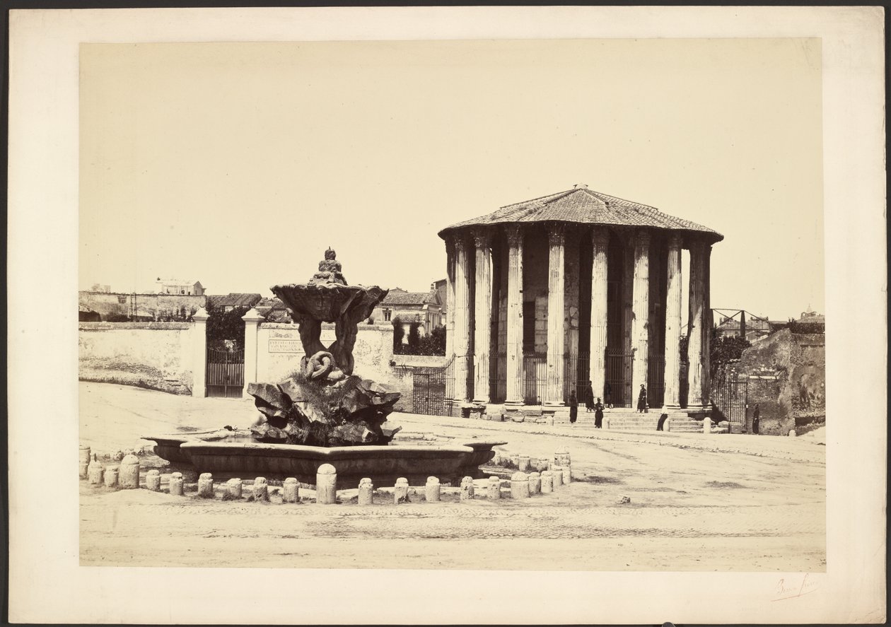 [Templo de Vesta - Roma] de Bisson Frères
