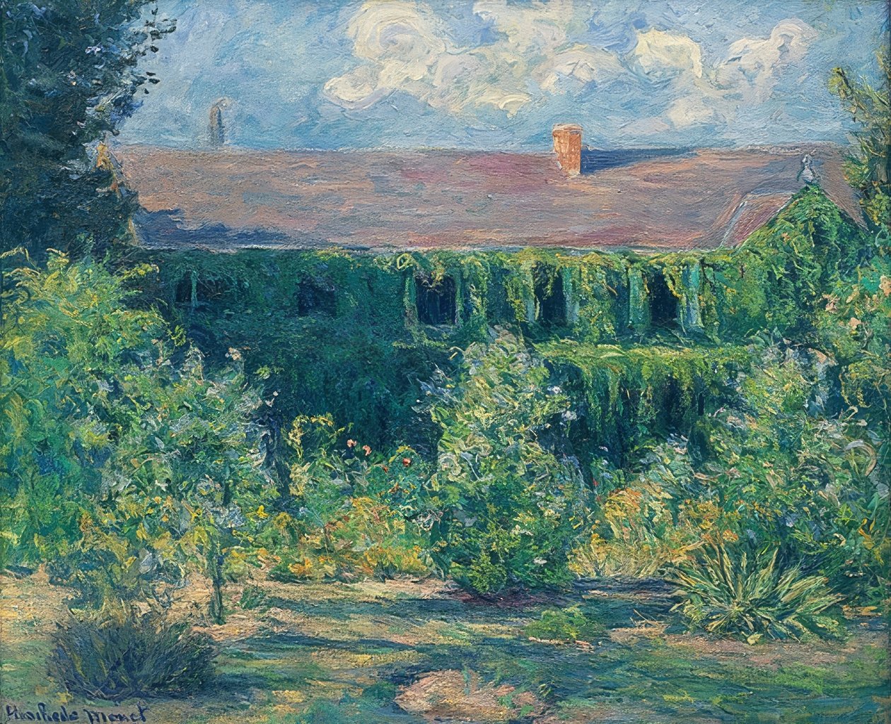 Casa y jardín de Claude Monet de Blanche Hoschede Monet