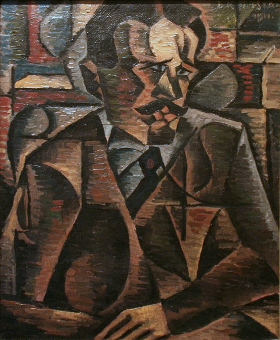 Retrato de un hombre de Bohumil Kubišta