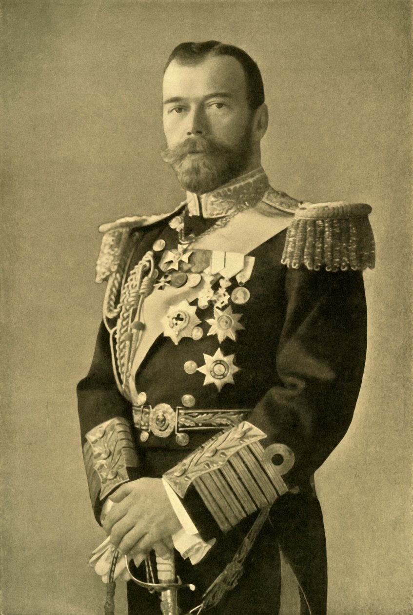 El Zar Nicolás II, 1910s, 1920 de Boissonnas and Eggler