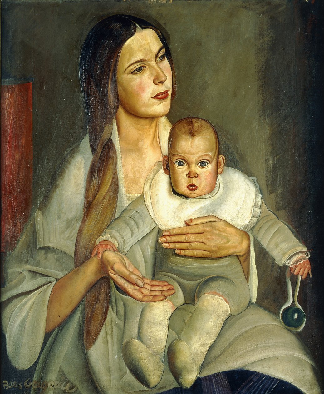 Maternidad de Boris Dmitrievich Grigoriev