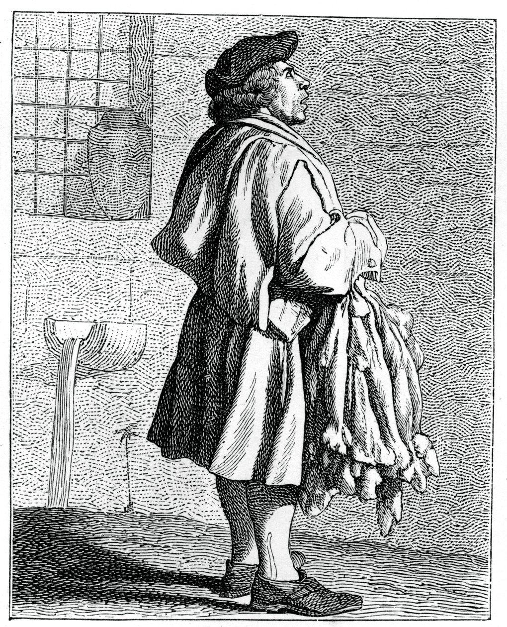 Pieles de conejo de Bouchardon