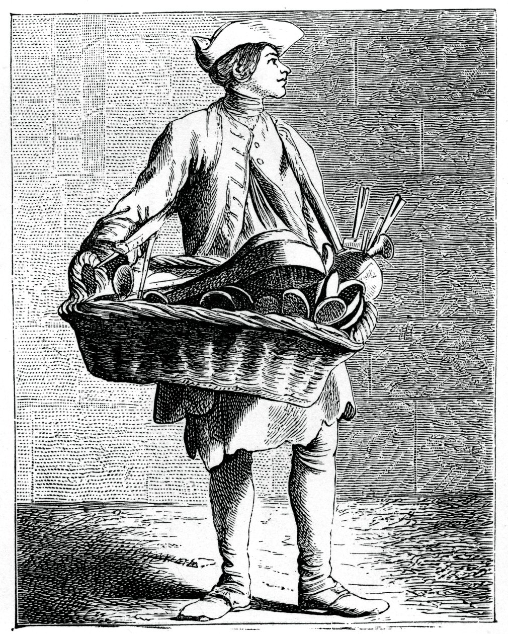 ¡Quién comprará cucharas y alfileres de lardear!, 1737-1742 de Bouchardon