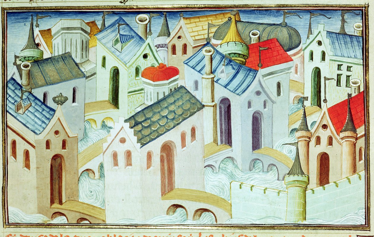 Ms 2810 f.67, La ciudad de Kinsai, del 